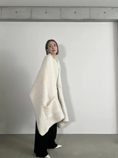 luxe knit 04 stole (baby cashmere)